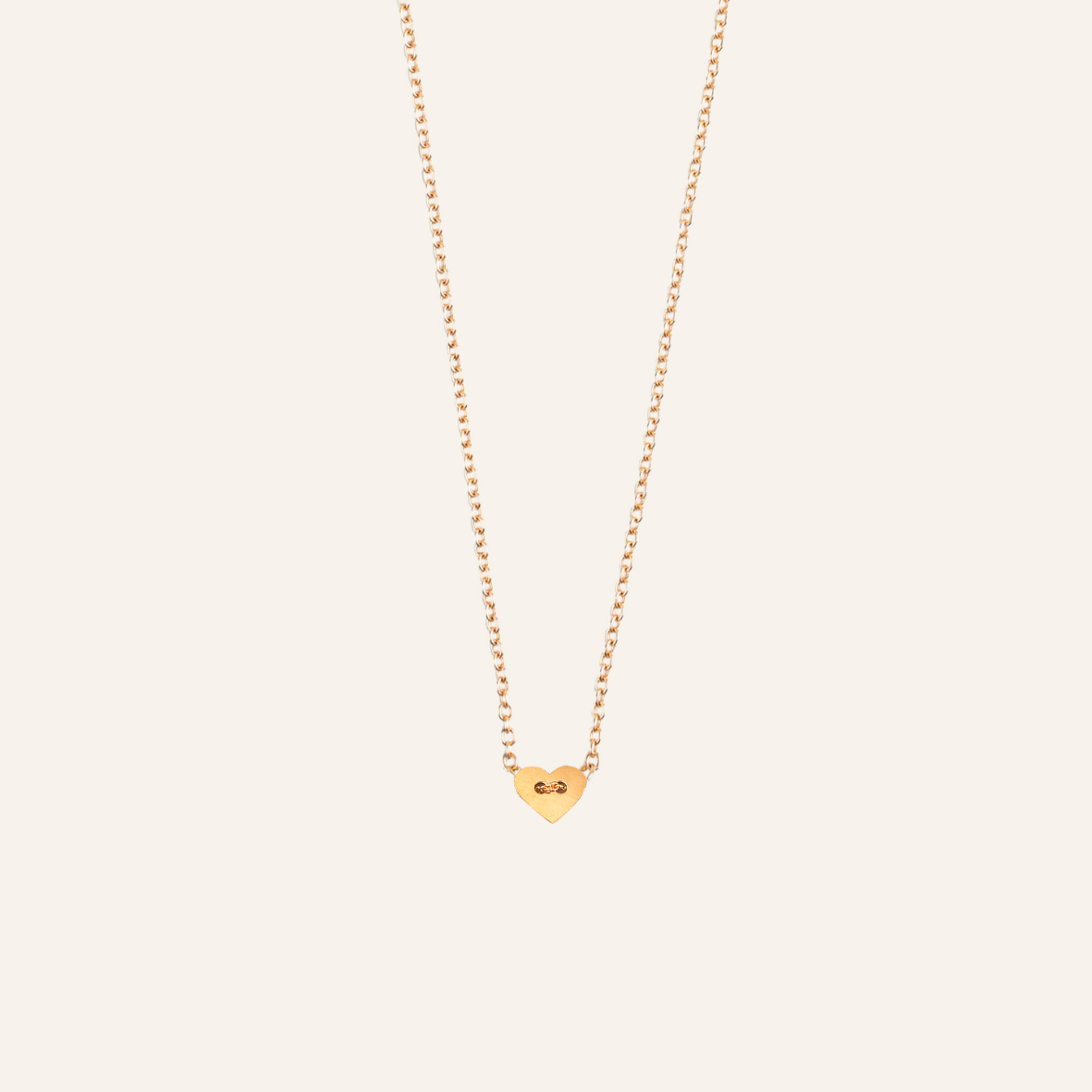 Colar em ouro Coração