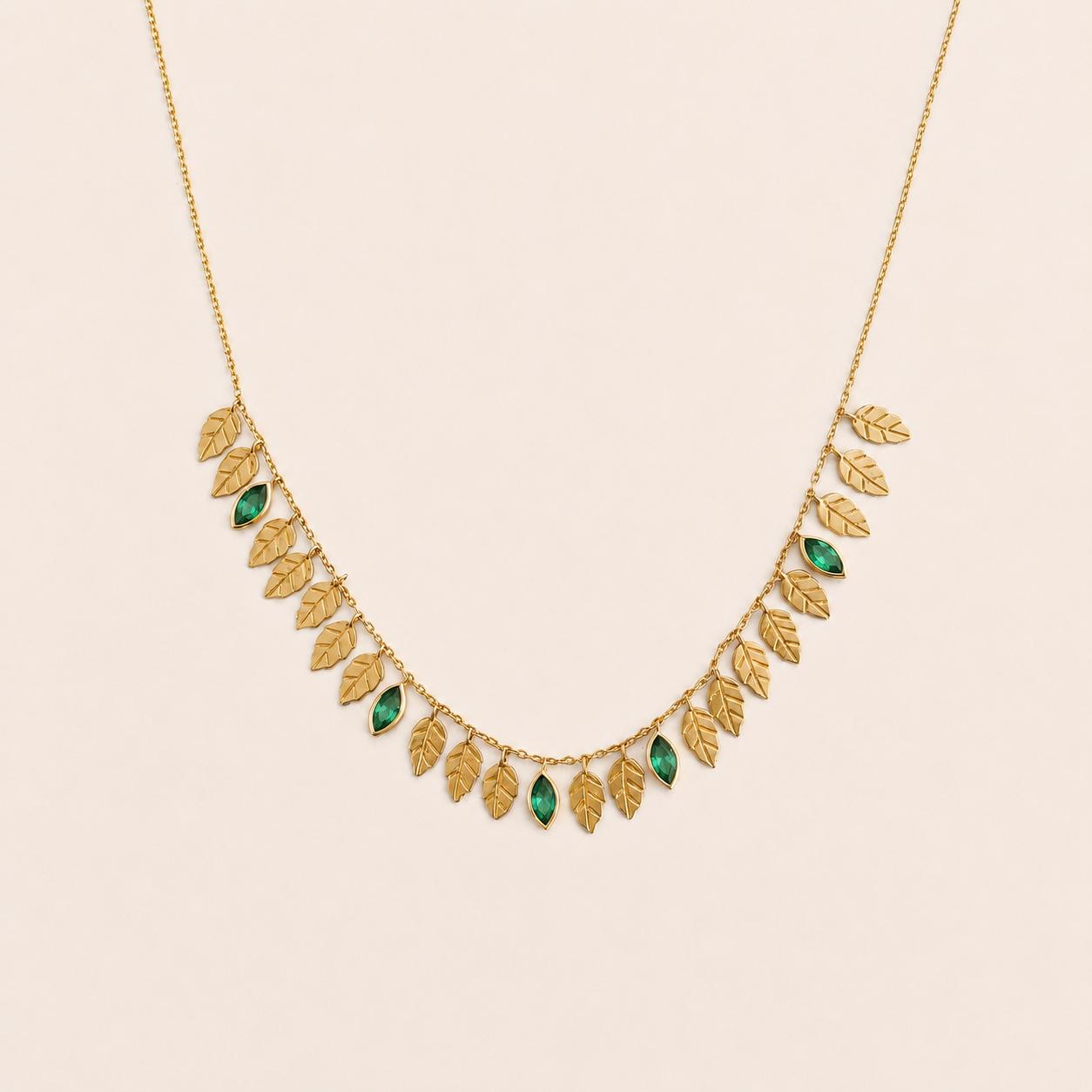 Colar Capri Folhas