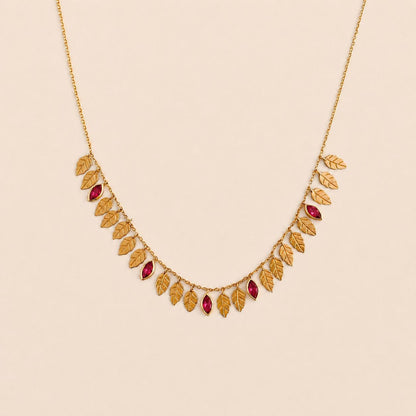 Colar Capri Folhas