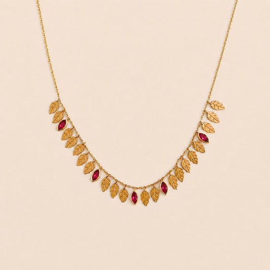 Colar Capri Folhas