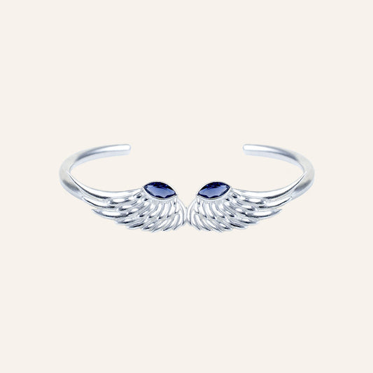 Pulseria escrava URBAN, com pedra azul